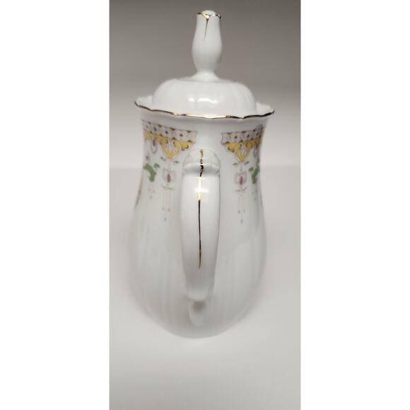 Vintage 1950s China Teacup/Saucers & Creamer Set - Picture 11 of 12